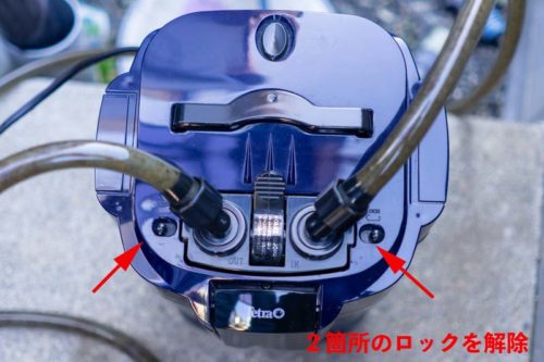 Tetra バリューエックス 外部式フィルターの清掃方法 Hatのすきま